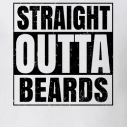 Straight Outta Beards Nouns Words Compton Parody T Shirt 19360012