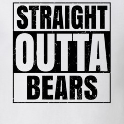 Straight Outta Bears Nouns Words Compton Parody T Shirt 19360014
