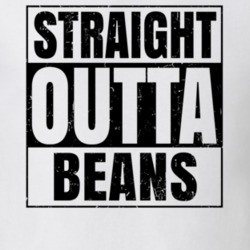 Straight Outta Beans Nouns Words Compton Parody T Shirt 19360016