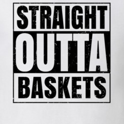 Straight Outta Baskets Nouns Words Compton Parody T Shirt 19360038