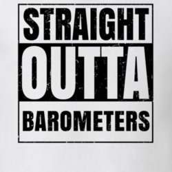 Straight Outta Barometers Nouns Words Compton Parody T Shirt 19360045