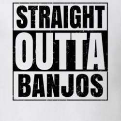 Straight Outta Banjos Nouns Words Compton Parody T Shirt 19360064