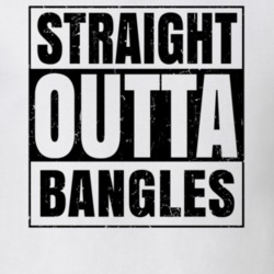 Straight Outta Bangles Nouns Words Compton Parody T Shirt 19360066