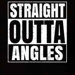 Straight Outta Angles Nouns Compton Parody T Shirt 19360087