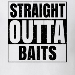 Straight Outta Baits Nouns Words Compton Parody T Shirt 19360090