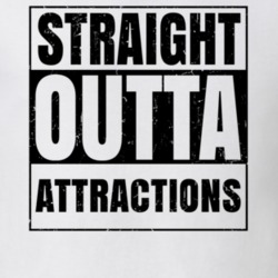 Straight Outta Attractions Nouns Words Compton Parody T Shirt 19360132