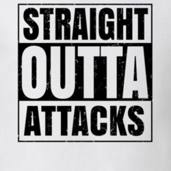 Straight Outta Attacks Nouns Words Compton Parody T Shirt 19360136
