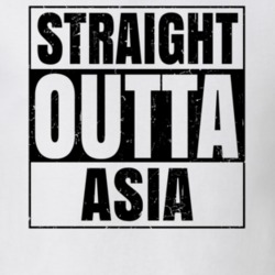 Straight Outta Asia Nouns Words Compton Parody T Shirt 19360155