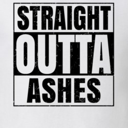 Straight Outta Ashes Nouns Words Compton Parody T Shirt 19360160