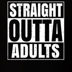 Straight Outta Adults Nouns Compton Parody T Shirt 19360161