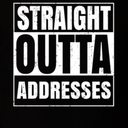 Straight Outta Addresses Nouns Compton Parody T Shirt 19360165