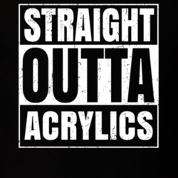 Straight Outta Acrylics Nouns Compton Parody T Shirt 19360180