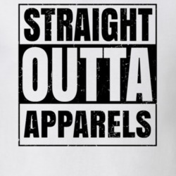 Straight Outta Apparels Nouns Words Compton Parody T Shirt 19360207