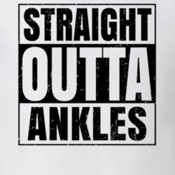 Straight Outta Ankles Nouns Words Compton Parody T Shirt 19360218