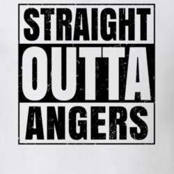Straight Outta Angers Nouns Words Compton Parody T Shirt 19360223