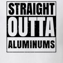 Straight Outta Aluminums Nouns Words Compton Parody T Shirt 19360230