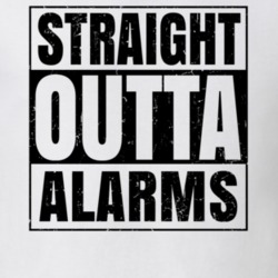 Straight Outta Alarms Nouns Words Compton Parody T Shirt 19360244