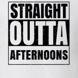 Straight Outta Afternoons Nouns Words Compton Parody T Shirt 19360258