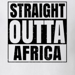 Straight Outta Africa Nouns Words Compton Parody T Shirt 19360260