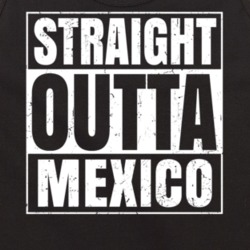 Straight Outta Mexico Nouns Compton Parody Tanktop 21495810