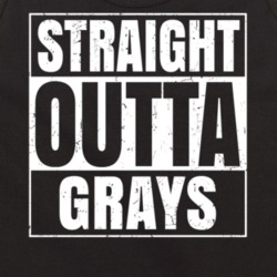 Straight Outta Grays Nouns Compton Parody Tanktop 21498874