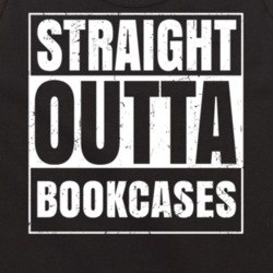Straight Outta Bookcases Nouns Compton Parody Tanktop 21503823
