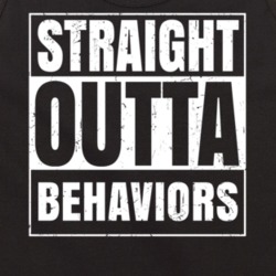 Straight Outta Behaviors Nouns Compton Parody Tanktop 21504345
