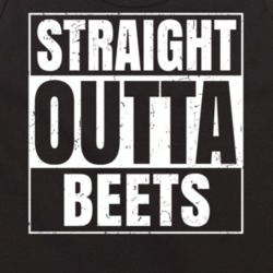 Straight Outta Beets Nouns Compton Parody Tanktop 21504395