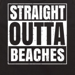 Straight Outta Beaches Nouns Compton Parody Tanktop 21504535