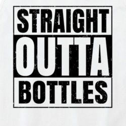 Straight Outta Bottles Nouns Words Compton Parody Tanktop 21504729