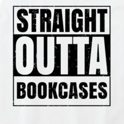 Straight Outta Bookcases Nouns Words Compton Parody Tanktop 21504784