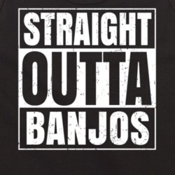 Straight Outta Banjos Nouns Compton Parody Tanktop 21504788