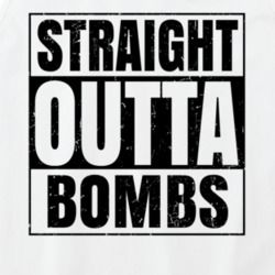 Straight Outta Bombs Nouns Words Compton Parody Tanktop 21504855