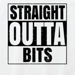 Straight Outta Bits Nouns Words Compton Parody Tanktop 21505046