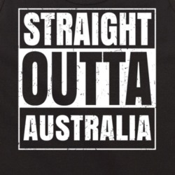 Straight Outta Australia Nouns Compton Parody Tanktop 21505137