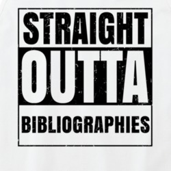 Straight Outta Bibliographies Nouns Words Compton Parody Tanktop 21505149