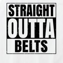 Straight Outta Belts Nouns Words Compton Parody Tanktop 21505222