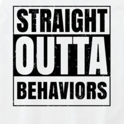 Straight Outta Behaviors Nouns Words Compton Parody Tanktop 21505269