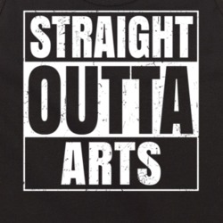 Straight Outta Arts Nouns Compton Parody Tanktop 21505302