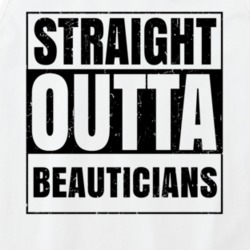 Straight Outta Beauticians Nouns Words Compton Parody Tanktop 21505377