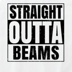 Straight Outta Beams Nouns Words Compton Parody Tanktop 21505436