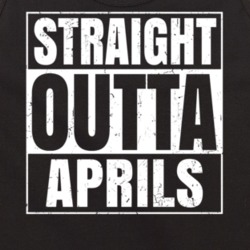 Straight Outta Aprils Nouns Compton Parody Tanktop 21505480