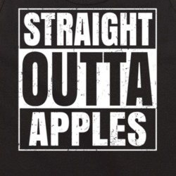 Straight Outta Apples Nouns Compton Parody Tanktop 21505509