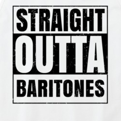 Straight Outta Baritones Nouns Words Compton Parody Tanktop 21505595