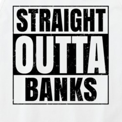 Straight Outta Banks Nouns Words Compton Parody Tanktop 21505650
