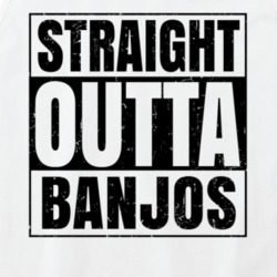 Straight Outta Banjos Nouns Words Compton Parody Tanktop 21505661