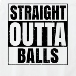 Straight Outta Balls Nouns Words Compton Parody Tanktop 21505733