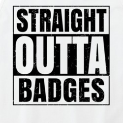 Straight Outta Badges Nouns Words Compton Parody Tanktop 21505809