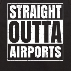 Straight Outta Airports Nouns Compton Parody Tanktop 21505848