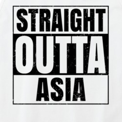 Straight Outta Asia Nouns Words Compton Parody Tanktop 21505947